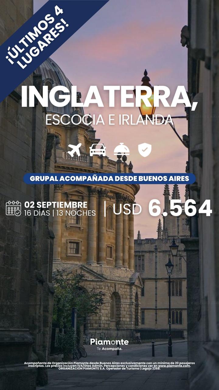 Inglaterra, Escocia e Irlanda